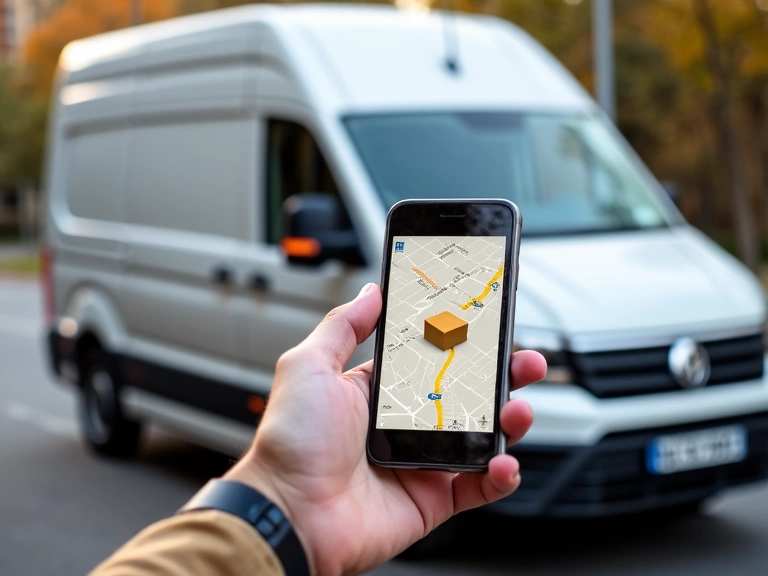 Csomag nyomon követése futárral